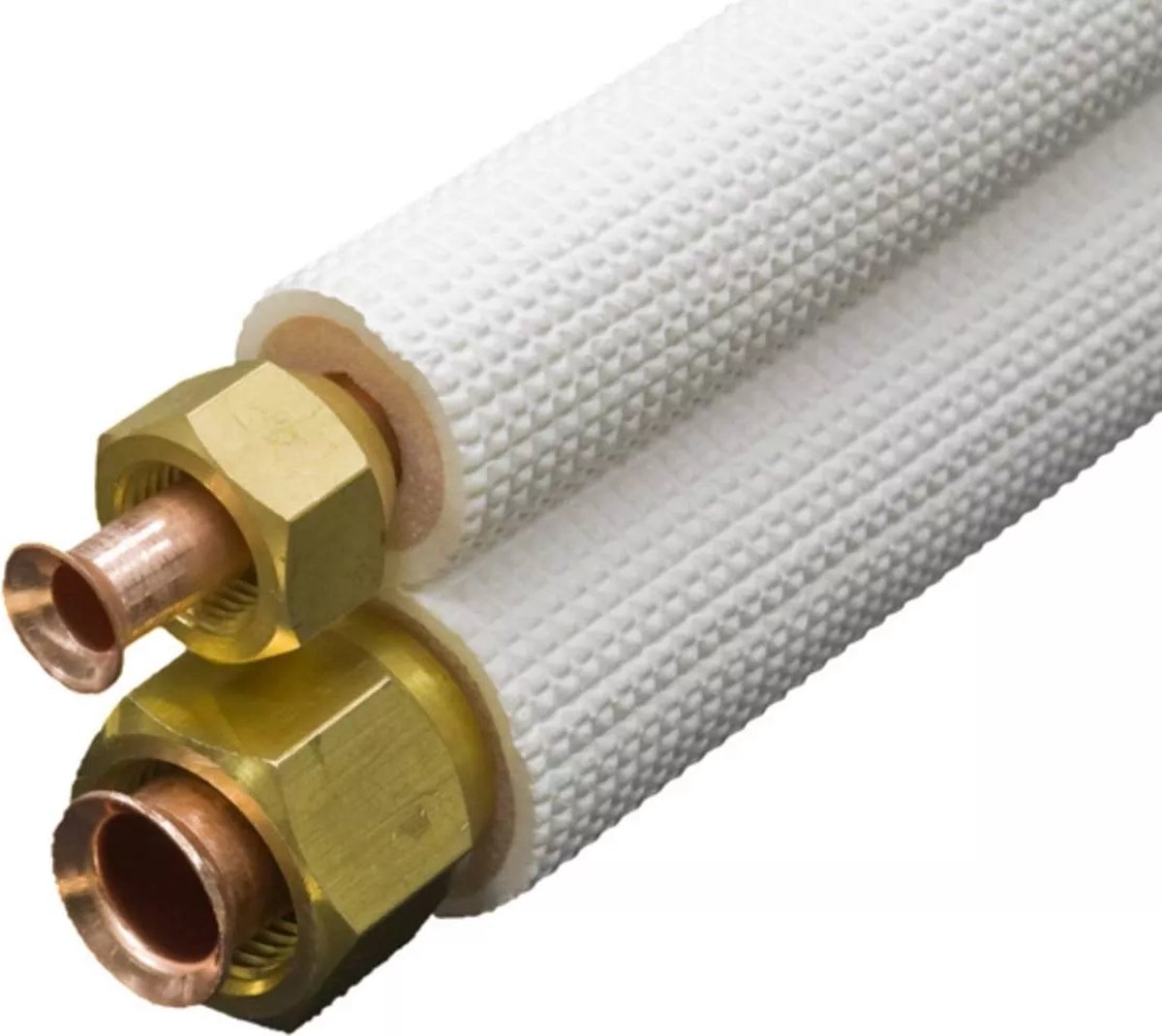 Koelleiding airco 1/4 x 1/2 set 10 meter