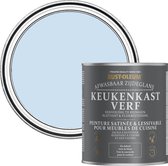Rust-Oleum Lichtblauw Keukenkastverf Zijdeglans - Poederblauw 750ml