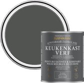 Rust-Oleum Donkergrijs Keukenkastverf Zijdeglans - Grafiet 750ml