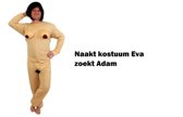 Costume femme nue Eva cherche Adam- mt.M/L - Festival de party à thème Carnaval