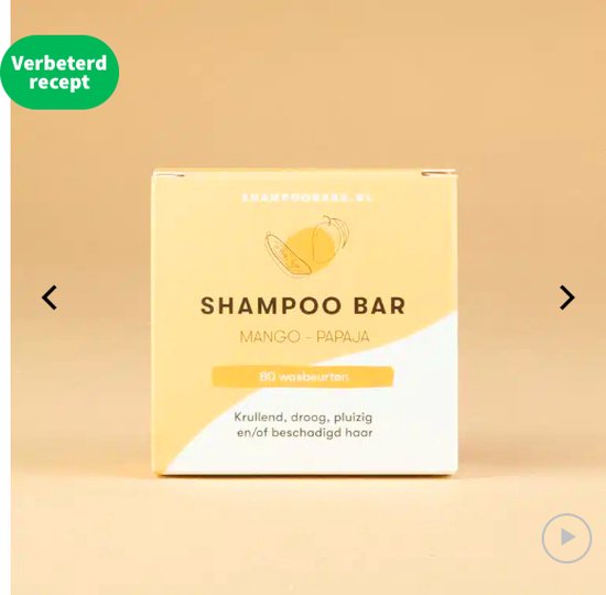 Shampoo Bars Mango Papaja Shampoo