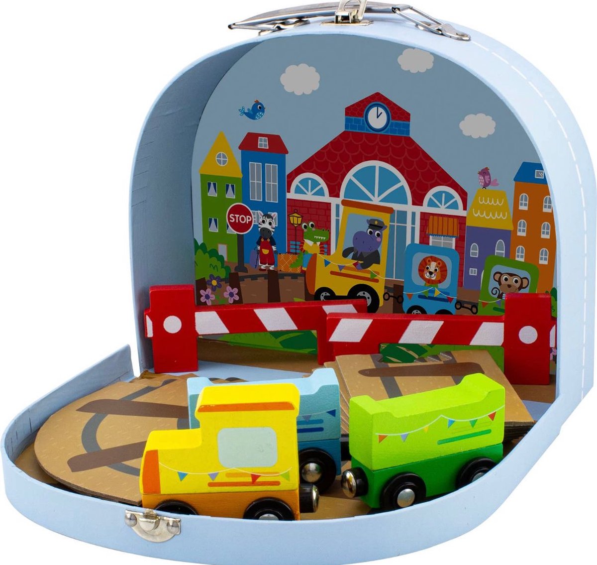 Statimetro In Legno Per Bambini - Giocattolo Educativo, Design Colorato, 80x26x1 Cm - Foto 7