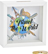 Tirelire "Voyage autour du monde"
