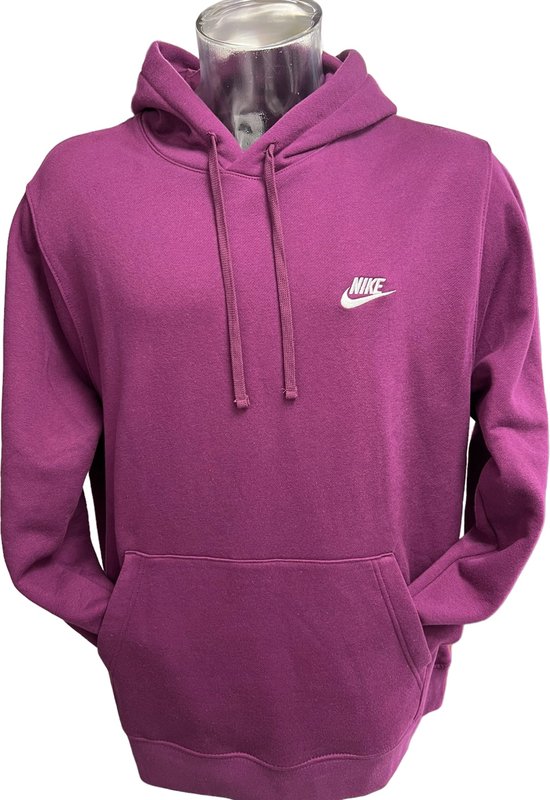 Sweat à capuche Nike (Sangria/ White) - Taille XL