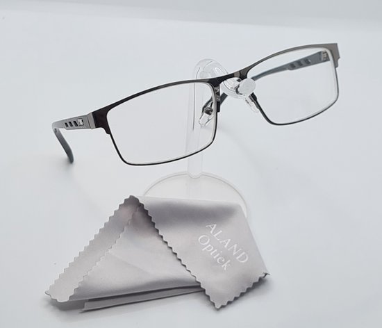 Misbruik Alsjeblieft kijk Interpersoonlijk Min-bril -1,5 Unisex afstand metalen bril op sterkte met doekje - Bijziend  bril - GEEN... | bol.com