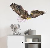 Stickerkamer® - Muurstickers - Adelaar - Vogel - Wanddecoratie - Roofvogel - Decor inspiratie - Eagle