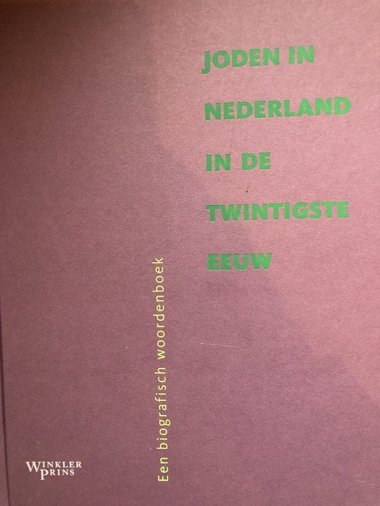 Cover van het boek 'Joden in Nederland in de twintigste eeuw'