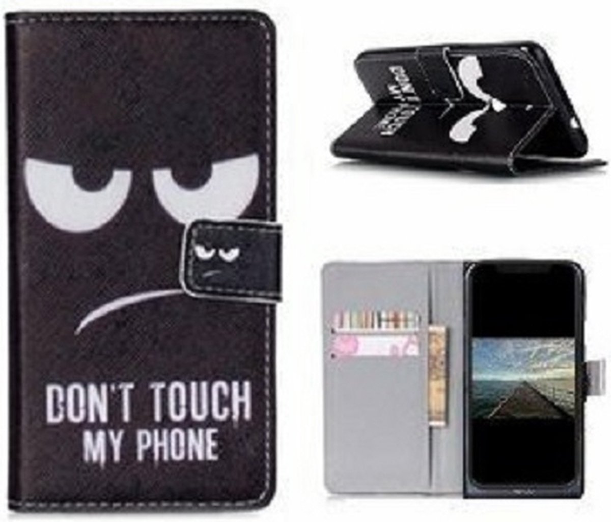 iPhone 11 Pro Hoesje Met Pasjeshouder Bookcase My Phone Print