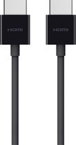 Belkin AV10168bt2M-BLK HDMI-kabel HDMI Aansluitkabel HDMI-A-stekker, HDMI-A-stekker 2.00 m Zwart 4K UHD