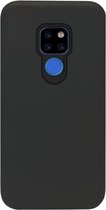 ADEL Siliconen Back Cover Softcase Hoesje Geschikt voor Huawei Mate 20 - Zwart