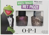 O.P.I Muppets Most Wanted Cadeauset - Kermit Me To Speak-Gaining Mole-Mentum