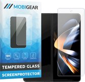 Mobigear Screenprotector geschikt voor Samsung Galaxy Z Flip 4 Glazen | Mobigear Premium Back Protector - Case Friendly - Zwart