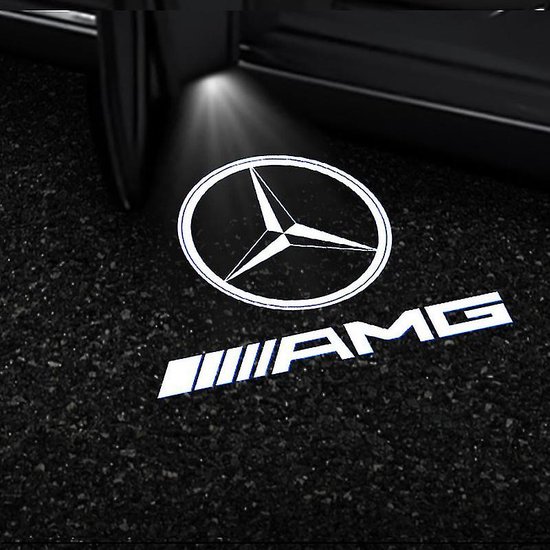 Projecteur de logo de porte Mercedes - Éclairage de porte de véhicule -  Éclairage de... | bol.com