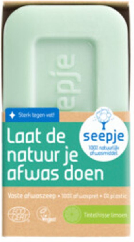 Seepje Afwaszeep Tintelfrisse Limoen Geur - 120 gr