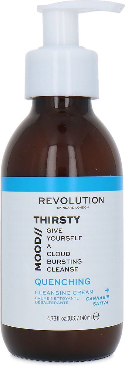 Makeup Revolution Thirsty Mood Quenching Cleansing Cream - 140 ml