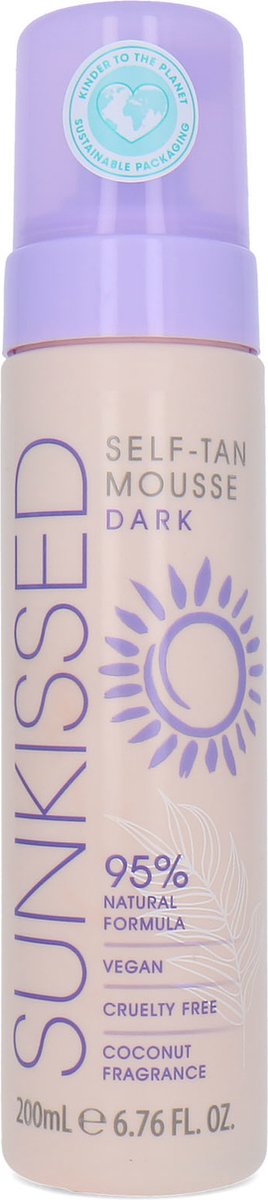 Sunkissed Self-Tan Mousse - Dark (200 ml)