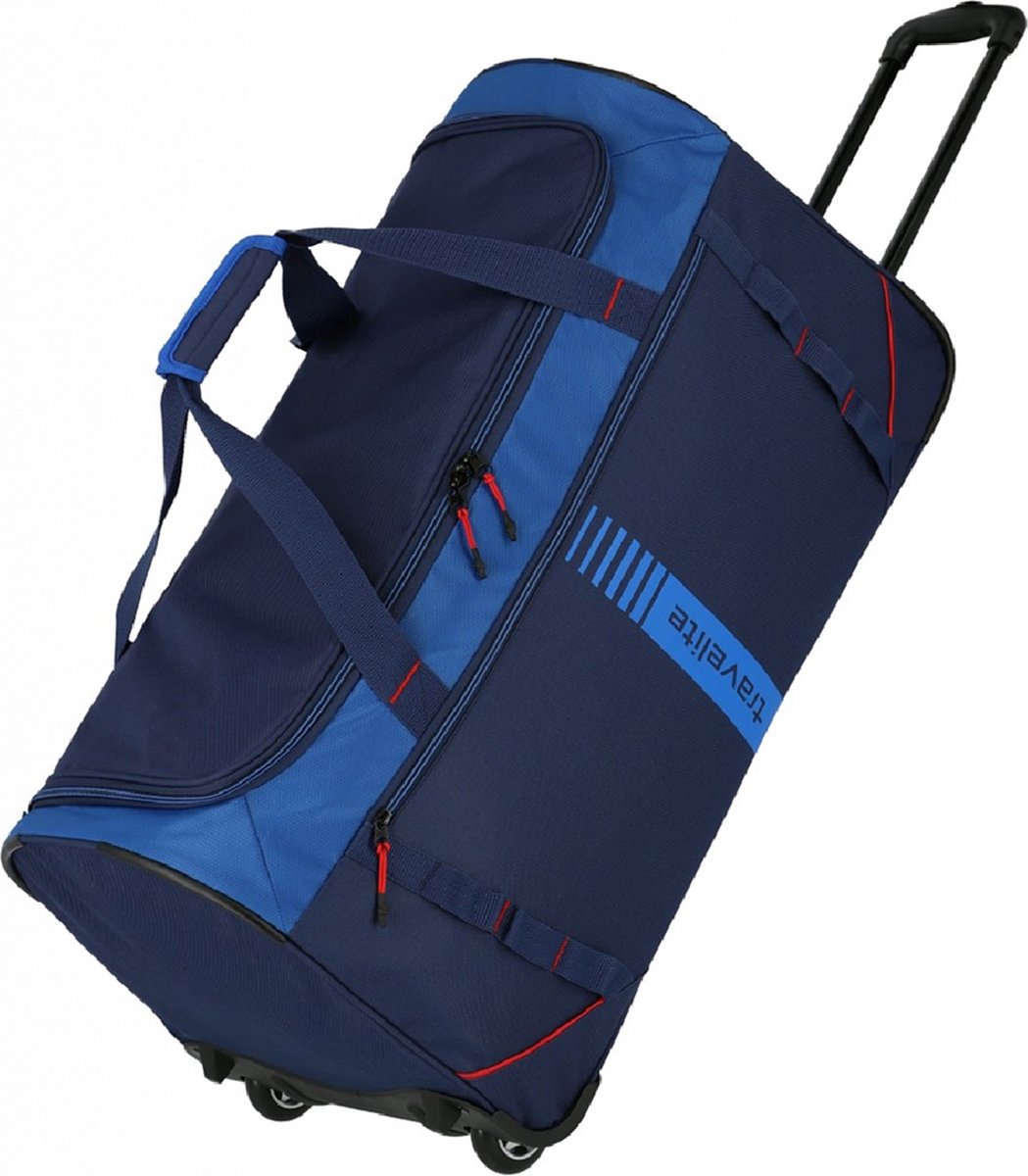 Travelite Basics Wheeled Duffle Active navy