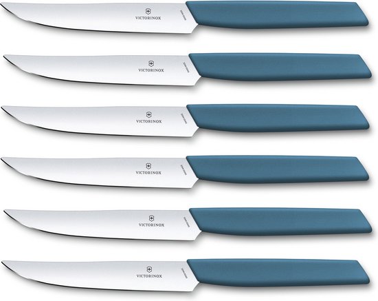 Foto: Victorinox swiss modern steakmessen 6 delig 12cm