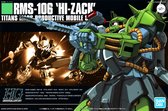 Gundam HGUC 1/144 RMS-106 Hi-Zack Titans Mass Productive Mobile Suit Model Kit 012