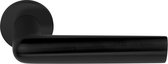 Poignée de porte Formani INC PIET BOON 115mm sur rosace PVD noir mat
