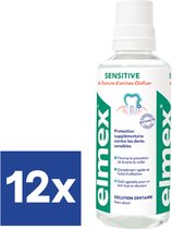 Elmex Mondwater Sensitive - 12 x 100 ml