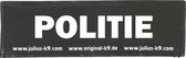 Julius-K9 label - Politie (30mm x 110mm)