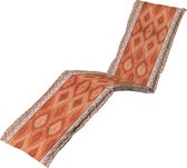 Madison - Coussin jardin - Coussin lounge - 200 x 60 cm - Ikatin Terra - Coussin lounger - Rouge