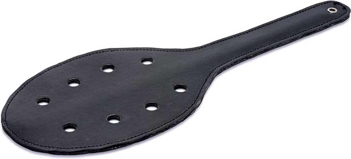 Goedkoopste Strict Luxe Paddle Met Gaatjes - Zwart
