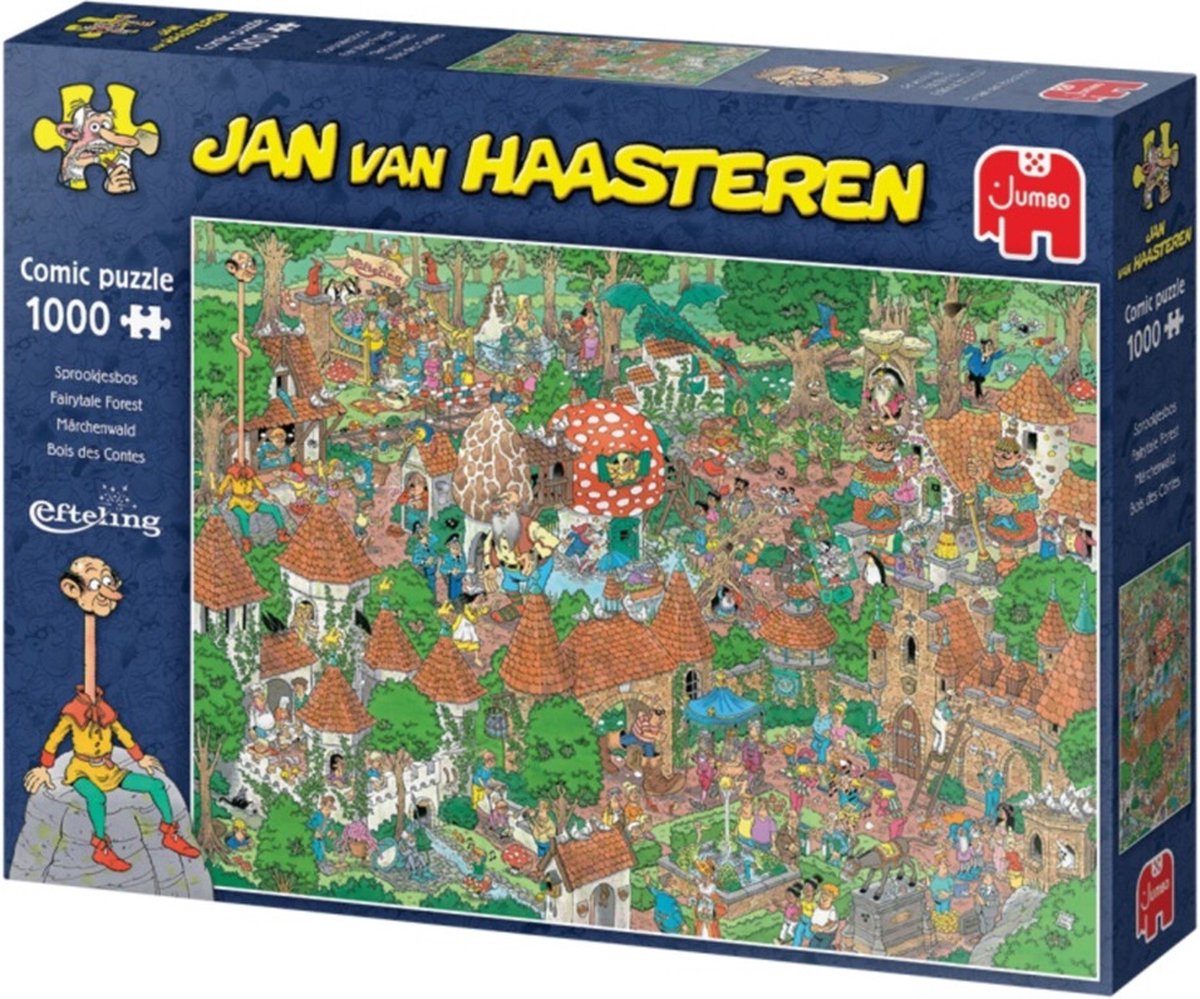 Jan van Haasteren Efteling Sprookjesbos puzzel - 1000 stukjes
