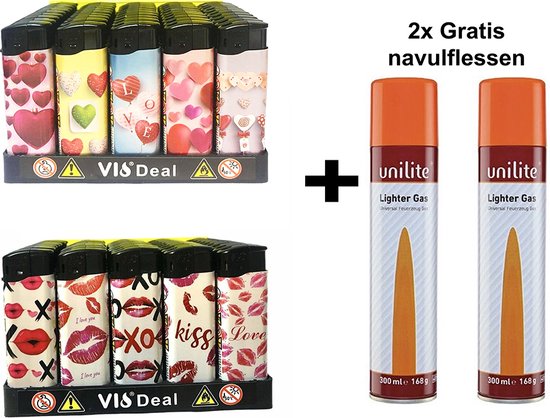 VIO Five elektronische aansteker - hardcolour - navulbaar bedrukken