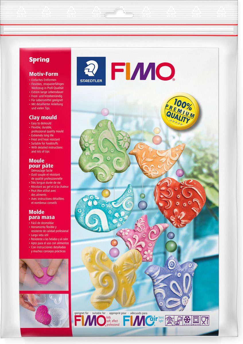 FIMO kleivorm - Lente