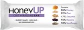 HoneyUp Energy Snack au blé et aux raisins secs 4 pièces 40gr | Powerbar biologique 22,4 g de glucides