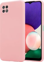 silicone hoesje voor geschikt voor Samsung Galaxy A22 - roze