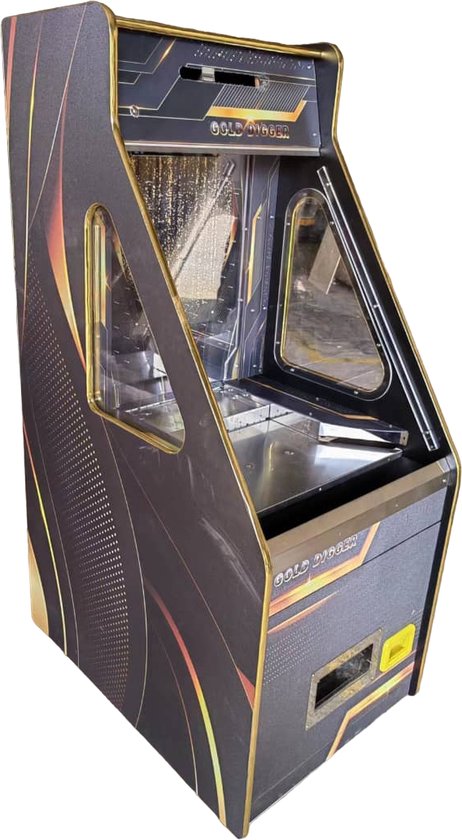 Afbeelding van het spel coinpusher Golddigger - arcade - zwart/goud