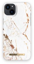 iDeal of Sweden - iPhone 14 Plus Hoesje - Fashion Back Case Carrara Gold