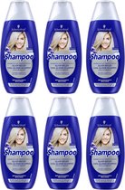 Schwarzkopf Reflex Silver Shampoo 250 ml - 6 stuks - Voordeelverpakking