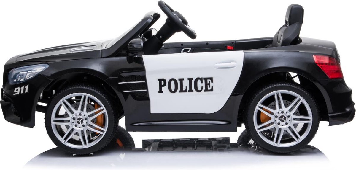 Chipolino Jeep Police - Voiture électrique pour enfants - Avec batterie -  Bluetooth et