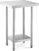 Bol.com Royal Catering - RVS werktafel - PREMIUM - 61 x 61 cm - 480 kg aanbieding