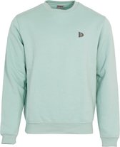 Donnay - Fleece sweater ronde hals Dean - Sporttrui - Heren - Maat XL - Sage green (099)