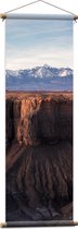 WallClassics - Affiche Textile - Ravin Droog - 40x120 cm Photo sur Textile