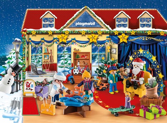 PLAYMOBIL Christmas Calendrier de l'Avent "Boutique de jouets" - 70188 |  bol.com