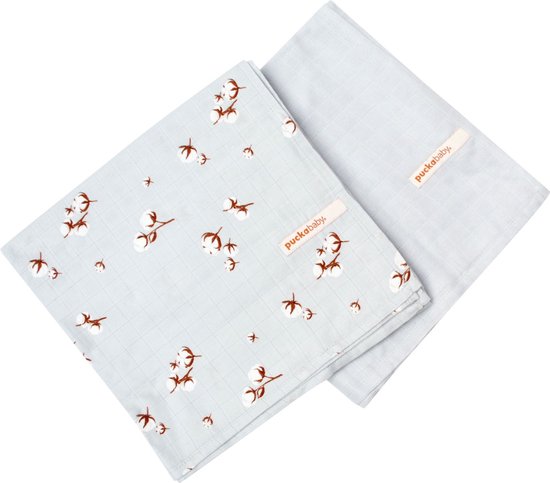 Puckababy MUSLIN 2-pack - Cotton Flower