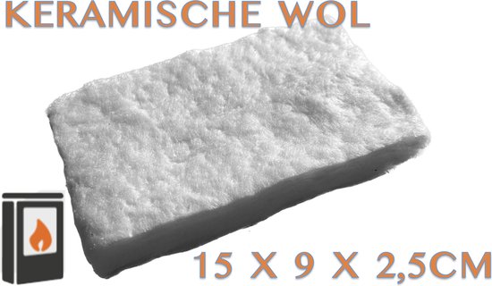 Keramisch wol 15 cm x 9 cm x 2,5 cm | bol.com