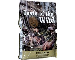 Taste of the Wild Pine Forest – Droogvoer voor honden – Hert & Lam – Graanvrij – 5,6 kg