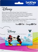 Mickey & minnie Papiermodellen 1 (26 patronen)