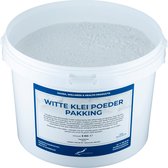 Witte klei poeder pakking 5 kg - 100% natuurlijk - voor klei masker en lichaamspakking