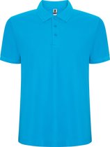 Polo unisexe homme turquoise manches courtes marque Pegaso Roly taille 4XL