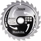 Makita E-12217 Cirkelzaagblad 165 x 20 x 1.5 mm Aantal tanden: 24 1 stuk(s)