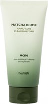 Heimish Matcha Biome Amino Acne Cleansing Foam 150g. Creamy and rich foaming cleanser for oily and acne-prone sensitive skin.