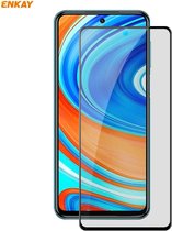 Voor Redmi Note 9S / Note 9 Pro ENKAY Hat-Prince 0.26mm 9H 6D Privacy Anti-spy Volledig scherm Gehard glasfilm